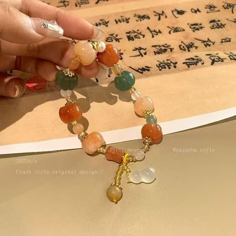 Style National Fashion Butterfly Beaded Female Good-looking Niche Bracelet