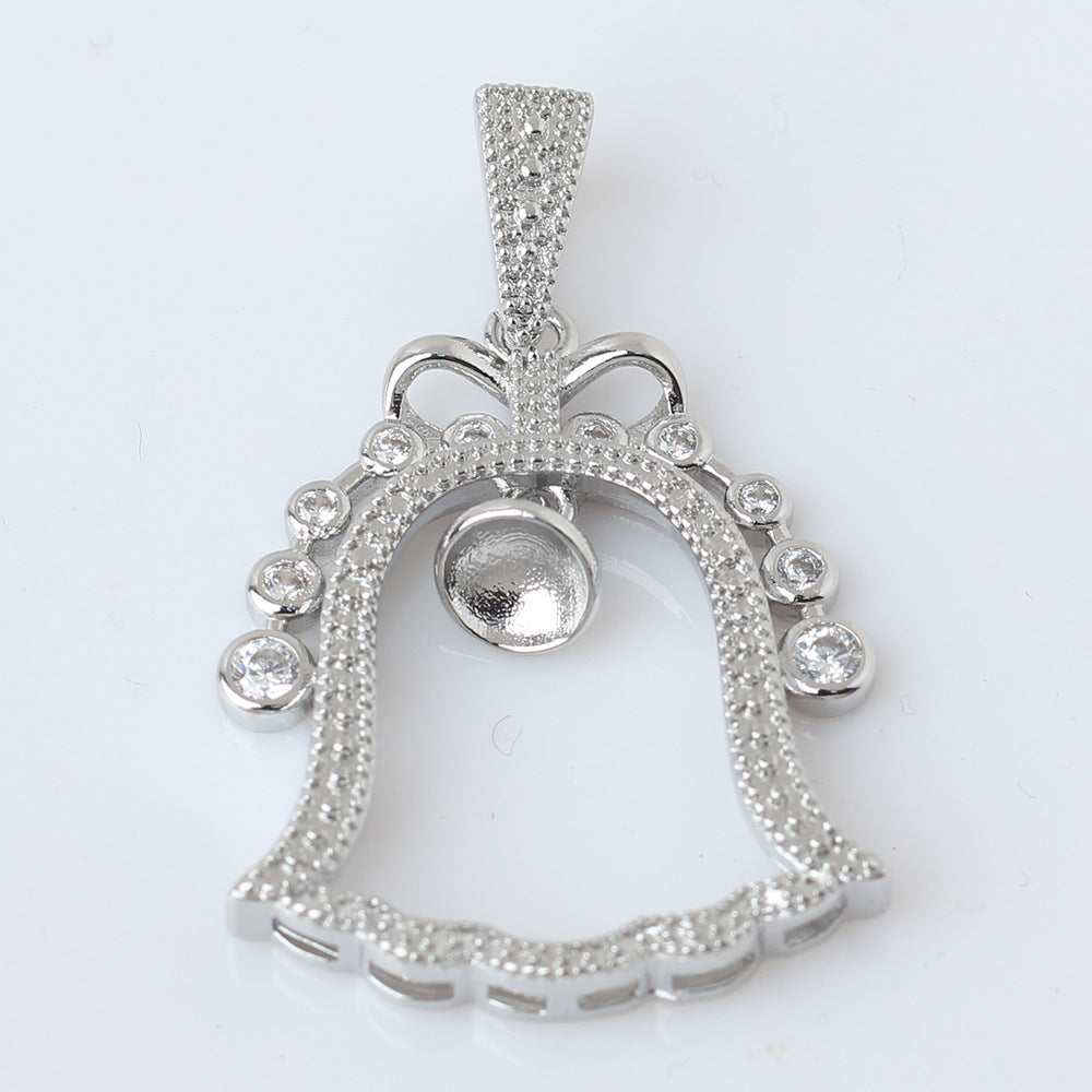 Beads Holder Large Single Eardrop Frame Lucky Exquisite Universal Pearl Pendant