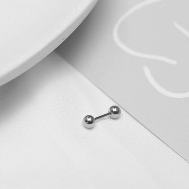 Steel Alloy No Need To Take Off Stud Earrings