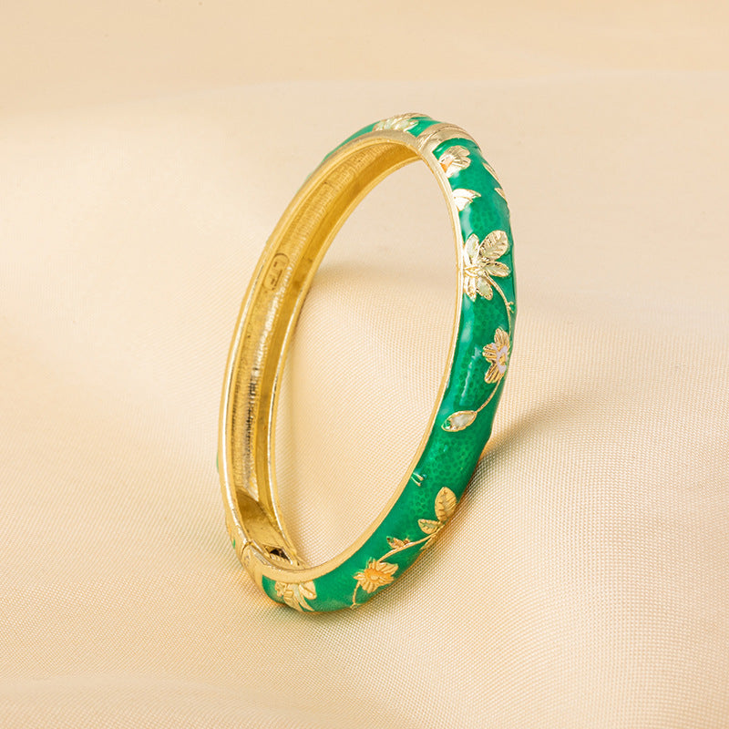 Featured Craft Gift Jade Adult Fashion Retro Ethnic Bracelet