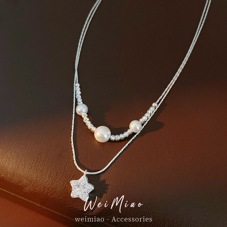 Light Luxury Minority Clavicle Chain Cold Necklaces