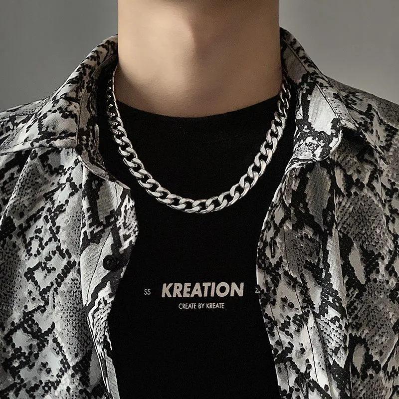 Men's Fading Fashion Hip Hop Cuban Link Necklaces