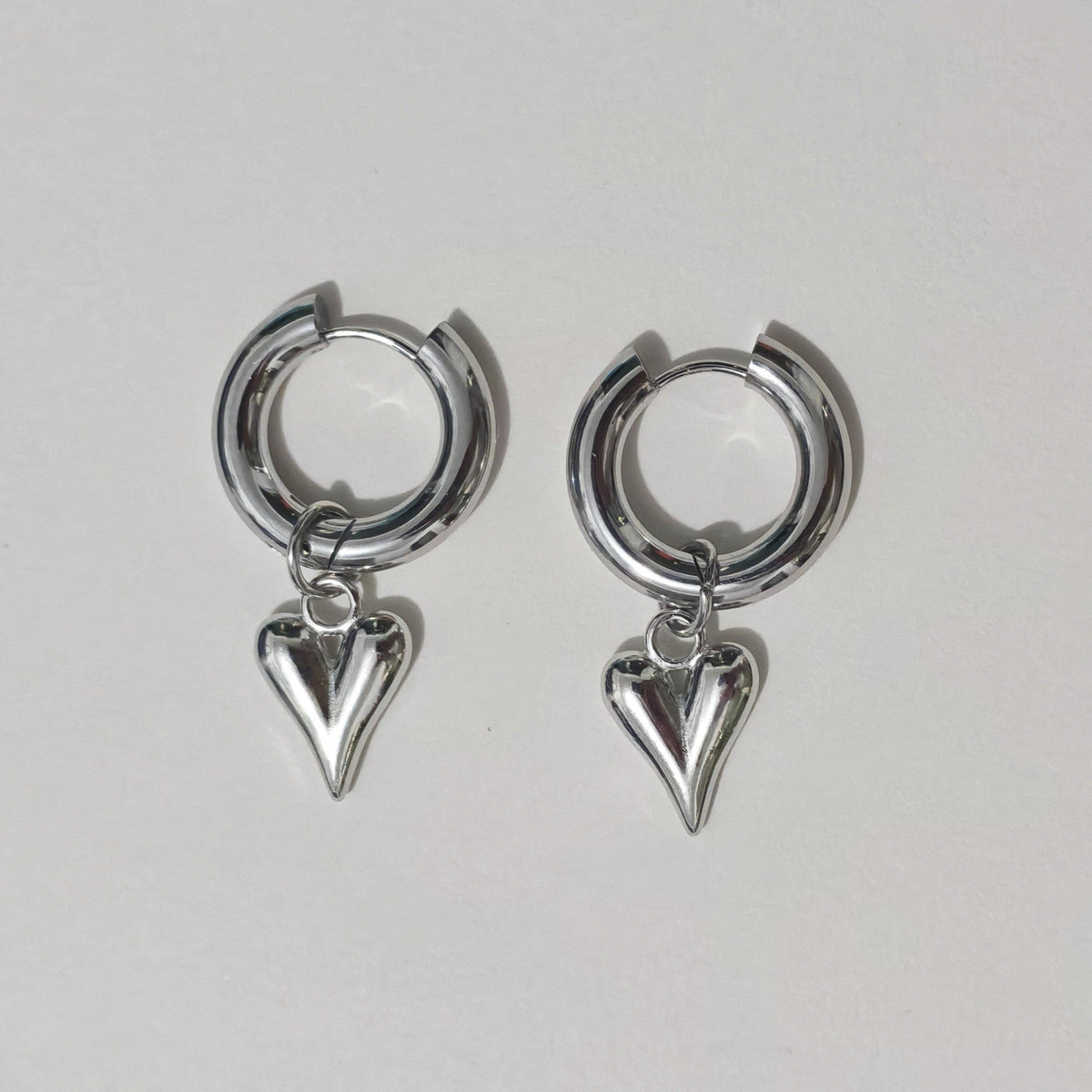 French Sweet Fashion Ear Detachable Trend Small Love Earrings