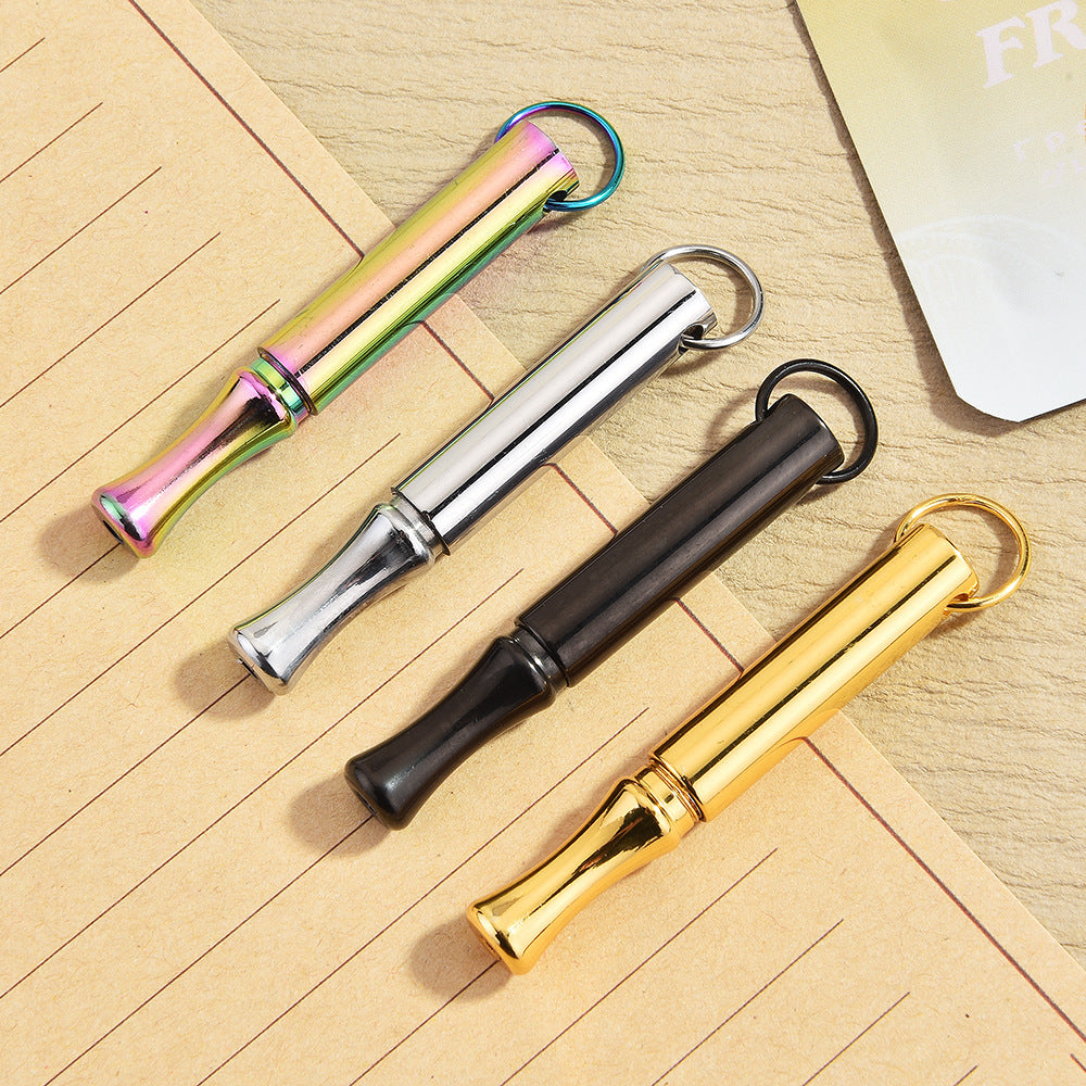 Titanium Steel Detachable Breathing Smoking Cessation Affordable Luxury Fashion Clavicle Pendant