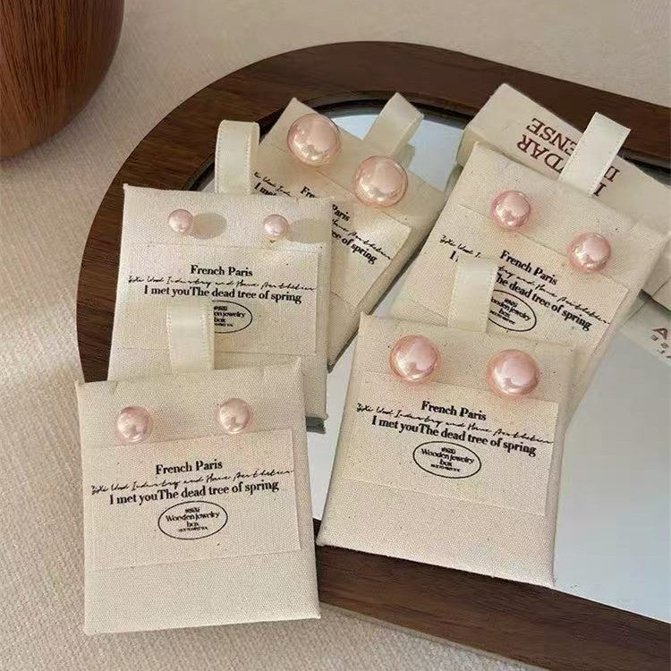 Women's Bread Pearl Ear Bone For Graceful Stud Earrings