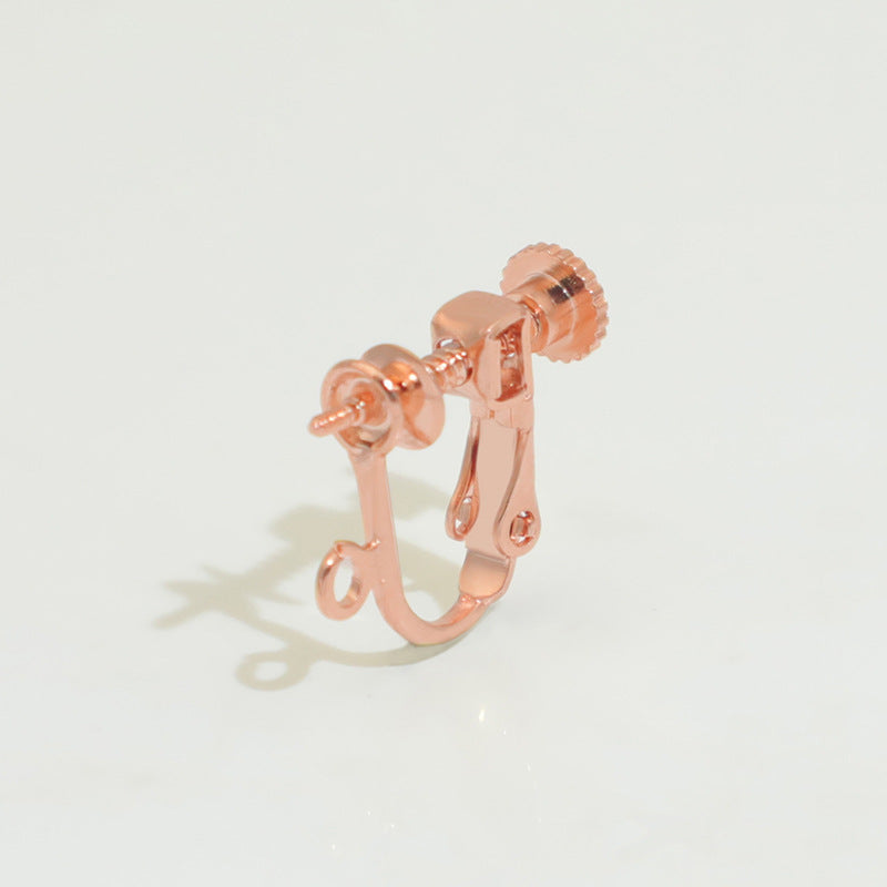 Screw Without Piercing Adjustable Spiral Hair Pin Ear Clip