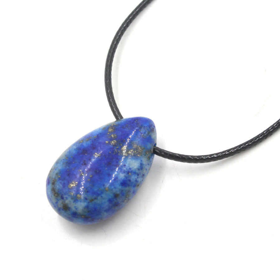 Water Drop Crystal Horizontal Hole Simple Fashion Pendant