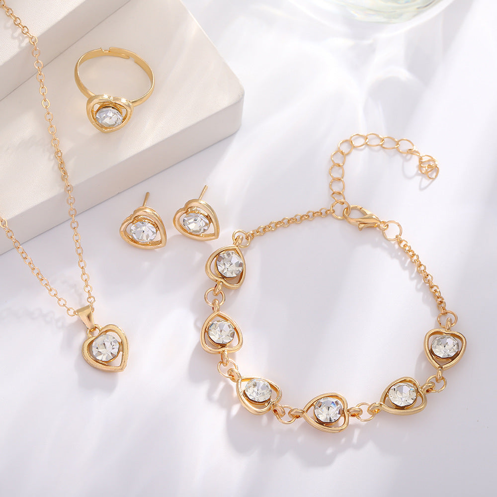 Korean Style Elegant Female Pink Dripping Butterfly Bracelets