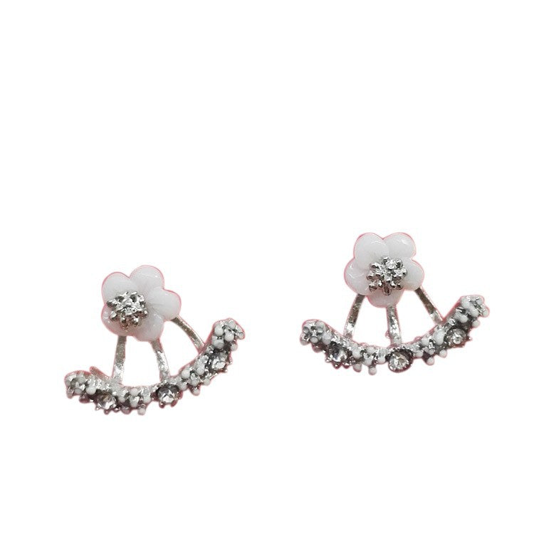 Auricular Needle Korean Style Small Daisy Flower Trendy Rings
