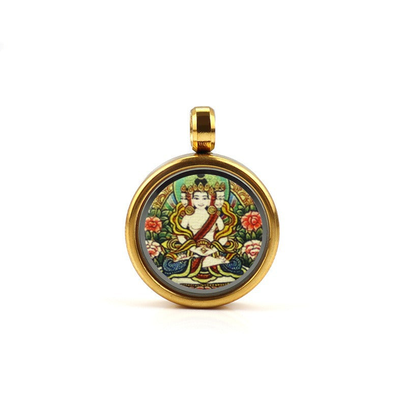 Niche For Statue Of The Buddha Zodiac Patron Pendants