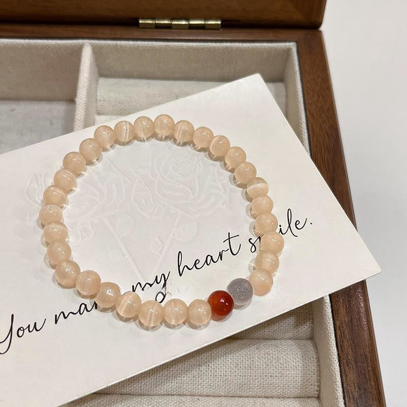 Women's Into Shan Cui Beaded Chinese High-grade Light Bracelet