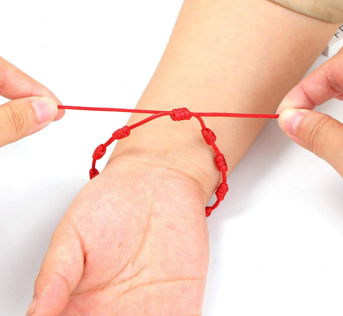Hand-woven Seven Red Rope Hand Strap Bracelets