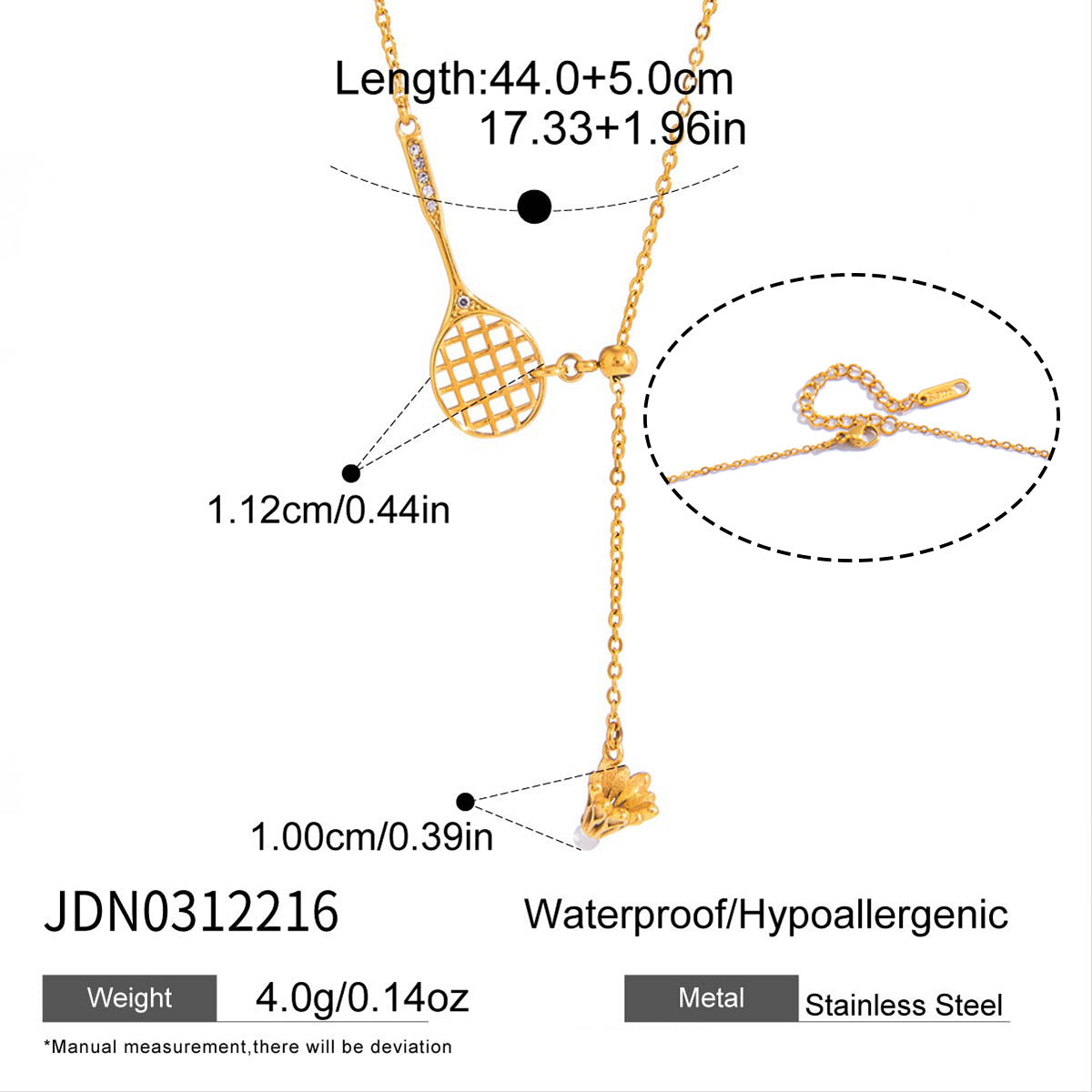 Women's Ding Titanium Steel Stainless Light Luxury High Jewelry Set