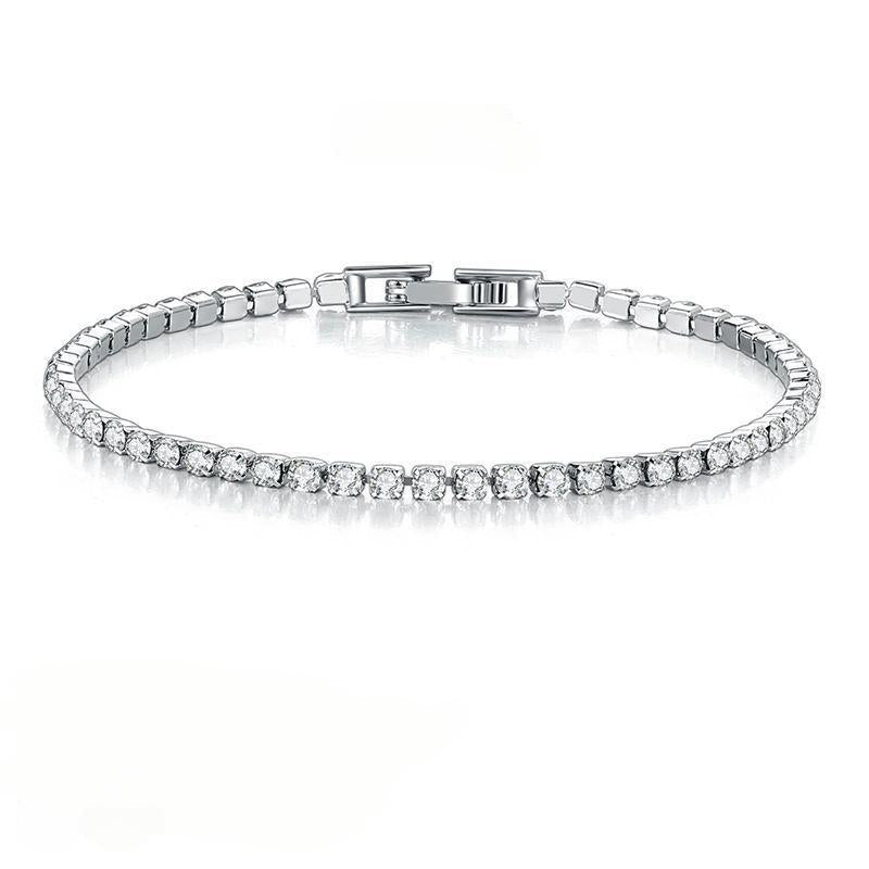 Hip Hop Claw Chain Simple Alloy Rhinestone Single Jewelry Set