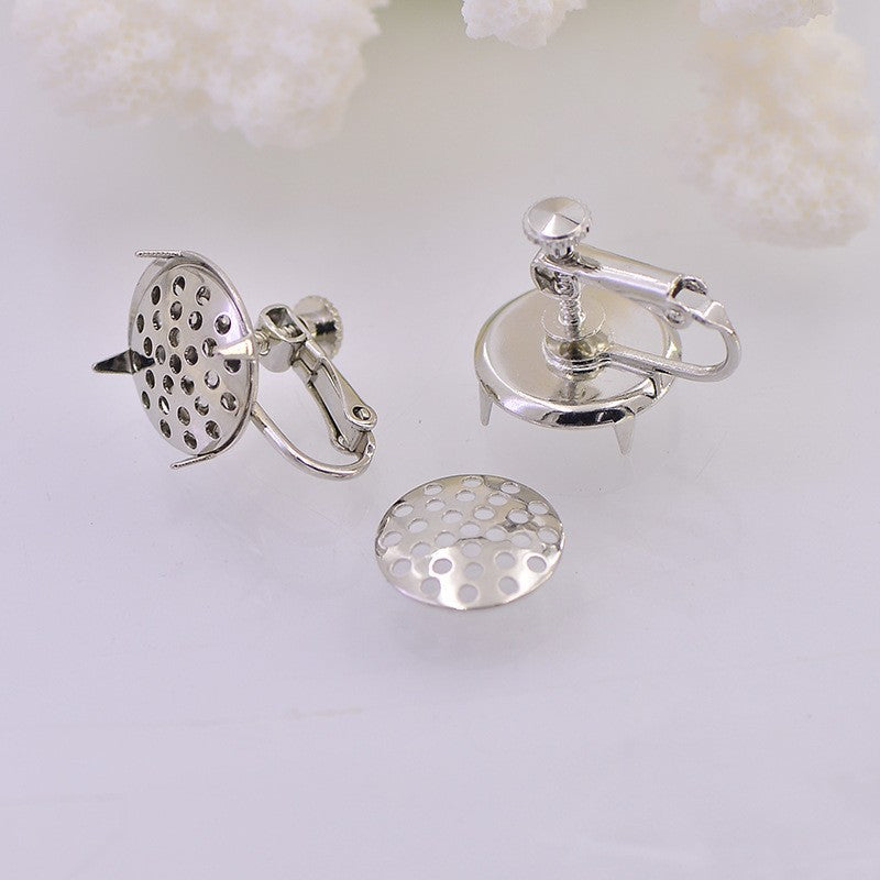 Screw Without Piercing Adjustable Spiral Hair Pin Ear Clip