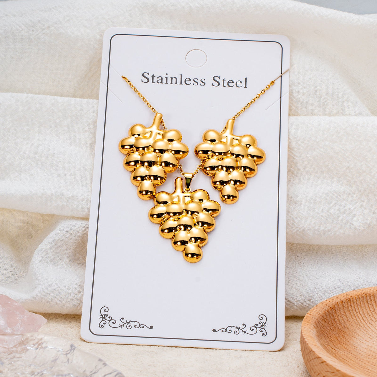 Best-selling Fashion Personality Stainless Steel Variety Of Jewelry Set