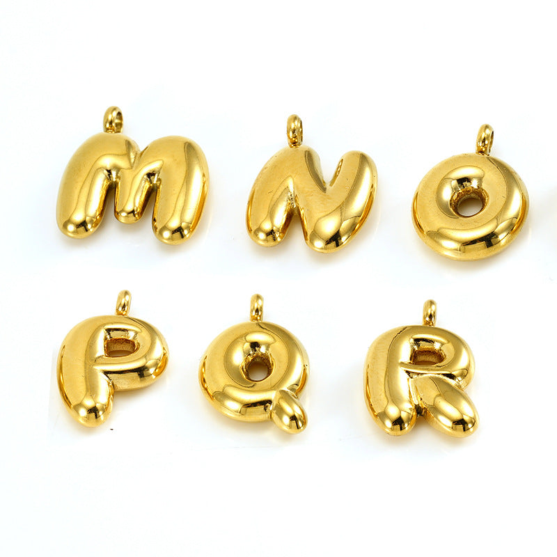 Stainless Steel Fashion Letter Titanium Letters Pendant