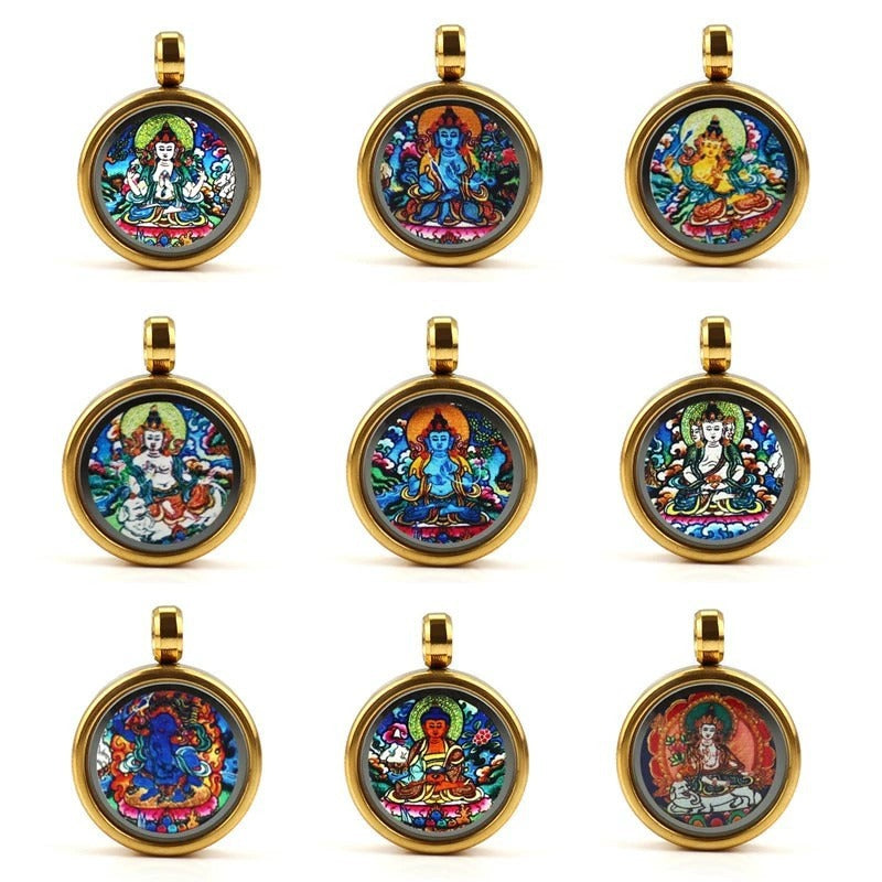Niche For Statue Of The Buddha Zodiac Patron Pendants