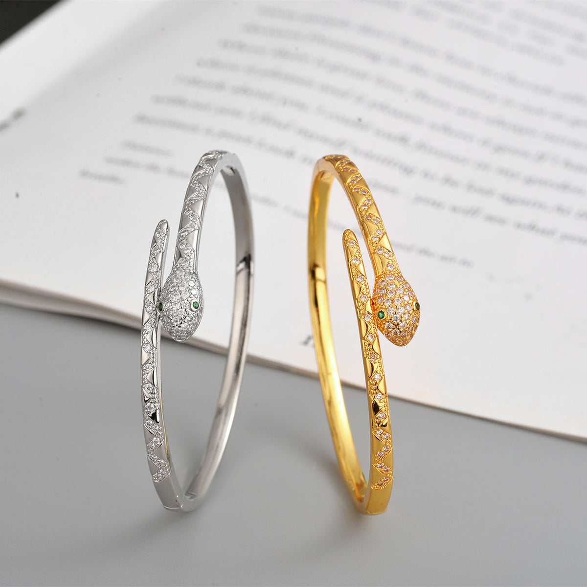 Women's Genuine Gold Electroplated Zircon Fashionable Simple Light Luxury Bracelet