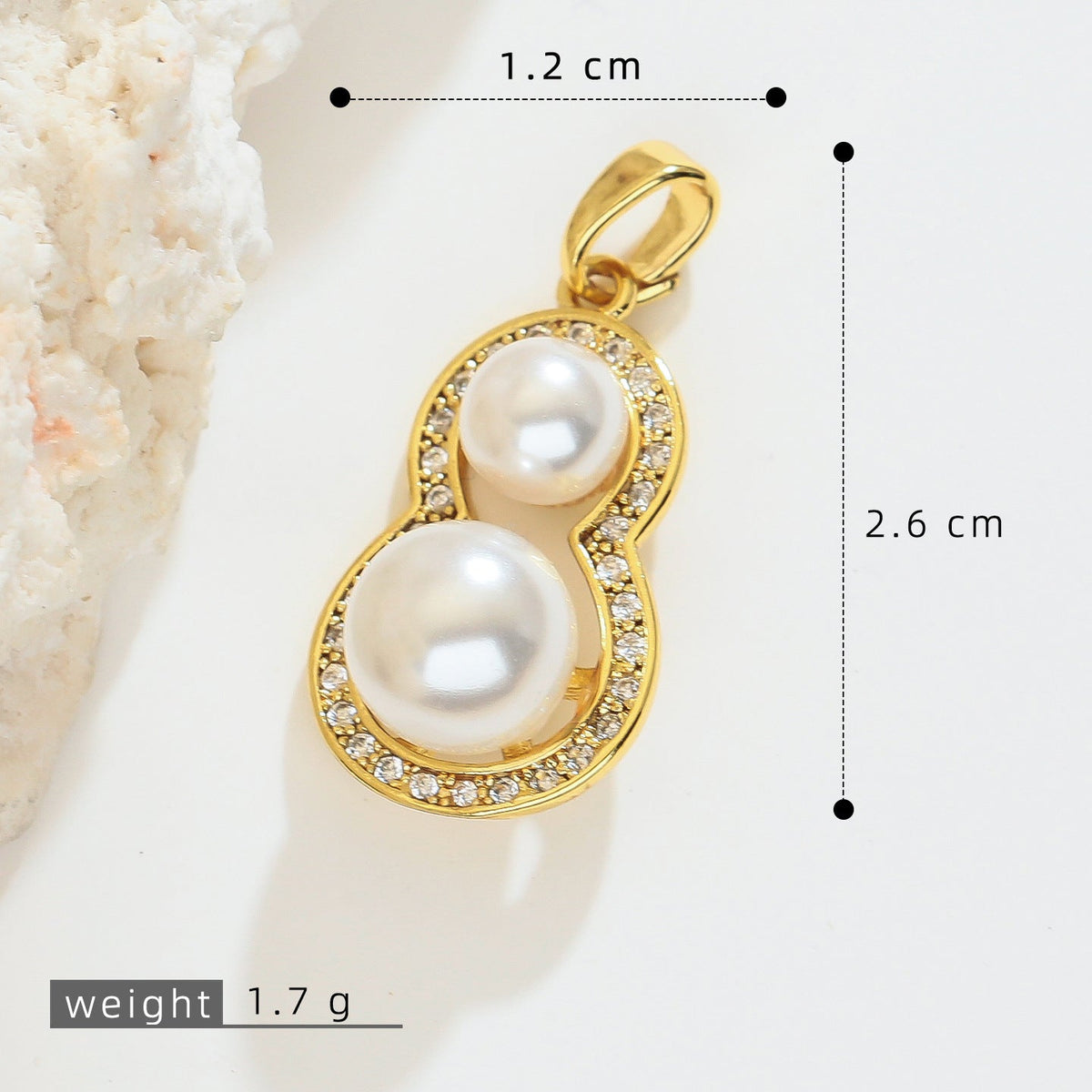 Gold-plated Retro Simple Oval Magic Single Jewelry Accessories