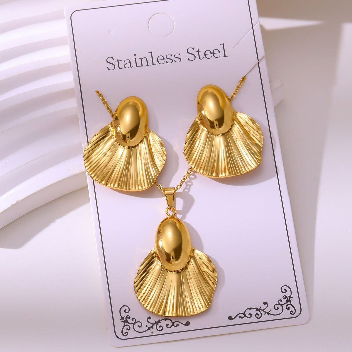 Hydraulic Suit Butterfly Love Irregular Personality Jewelry Set