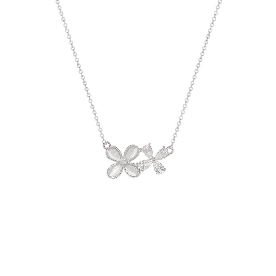 Flower Fairy Mori Style Light Luxury Minority Necklace