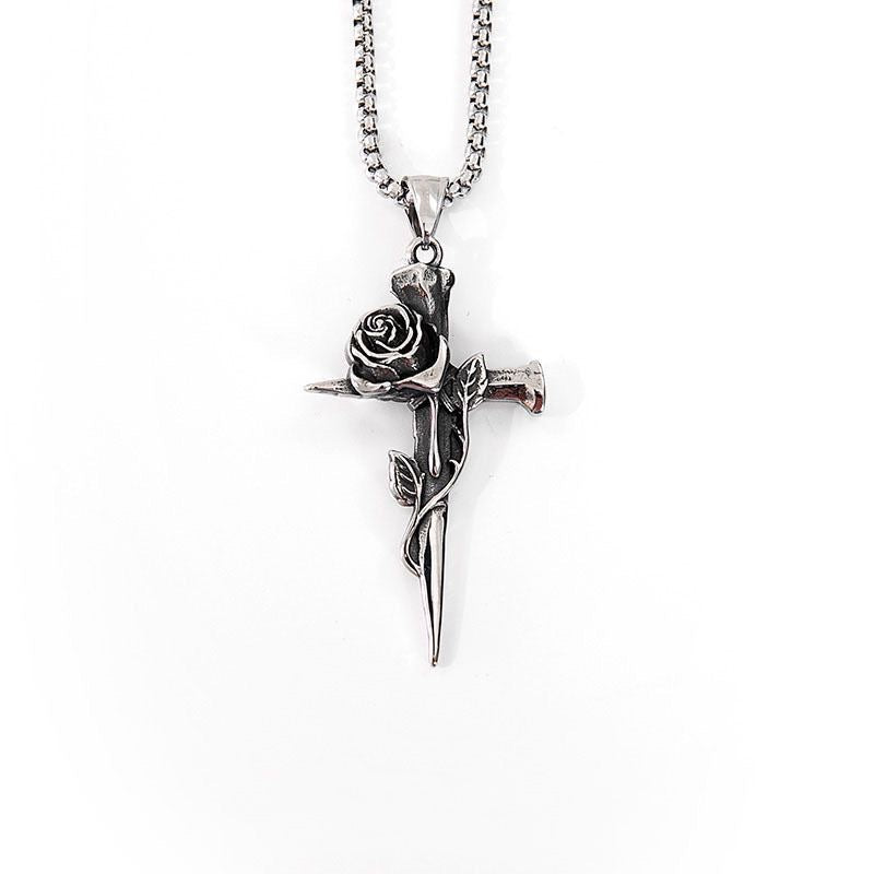 Cross Handsome Gothic American Halter Long Necklaces