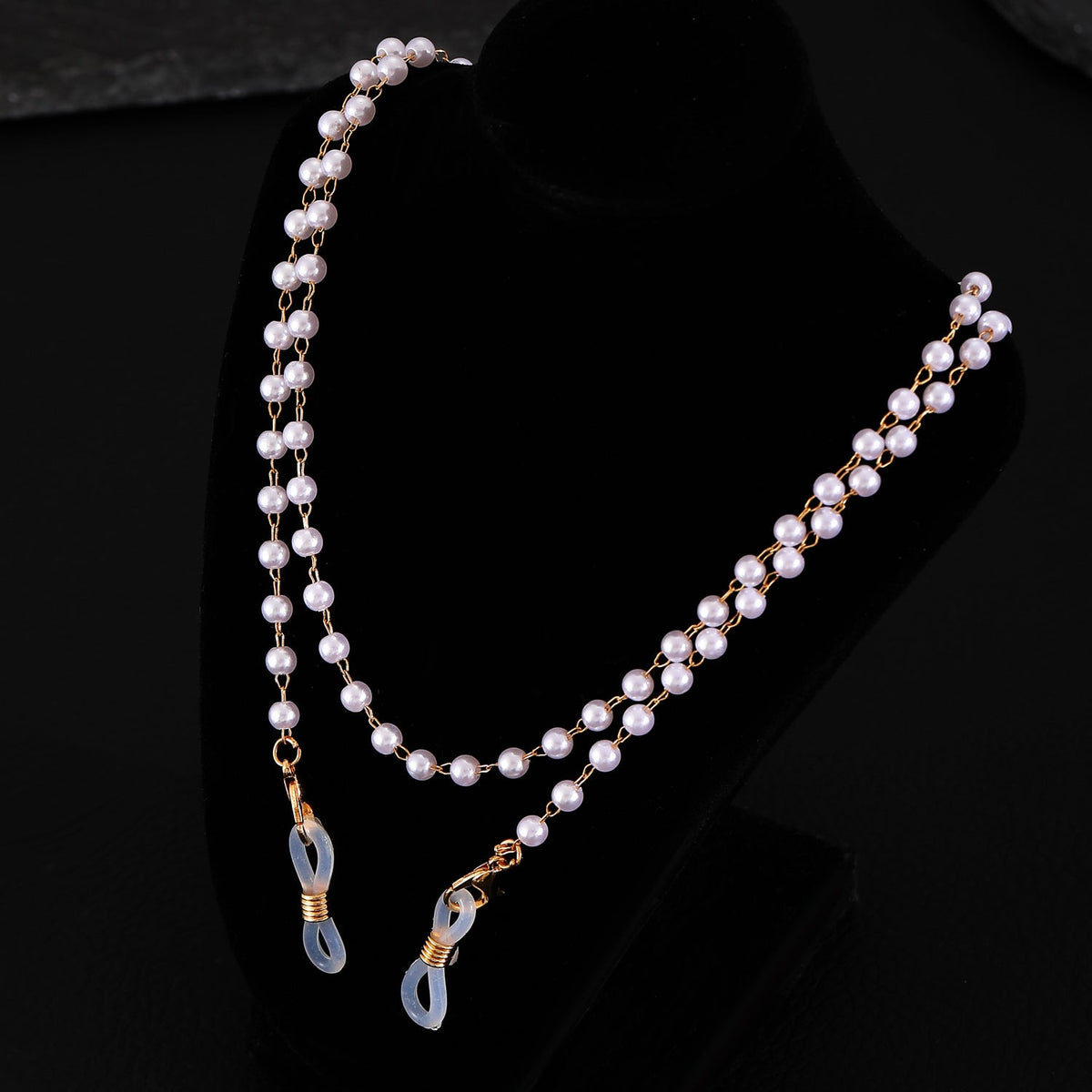 Pearl Female Style Creative Design V-shaped Jewelry Set