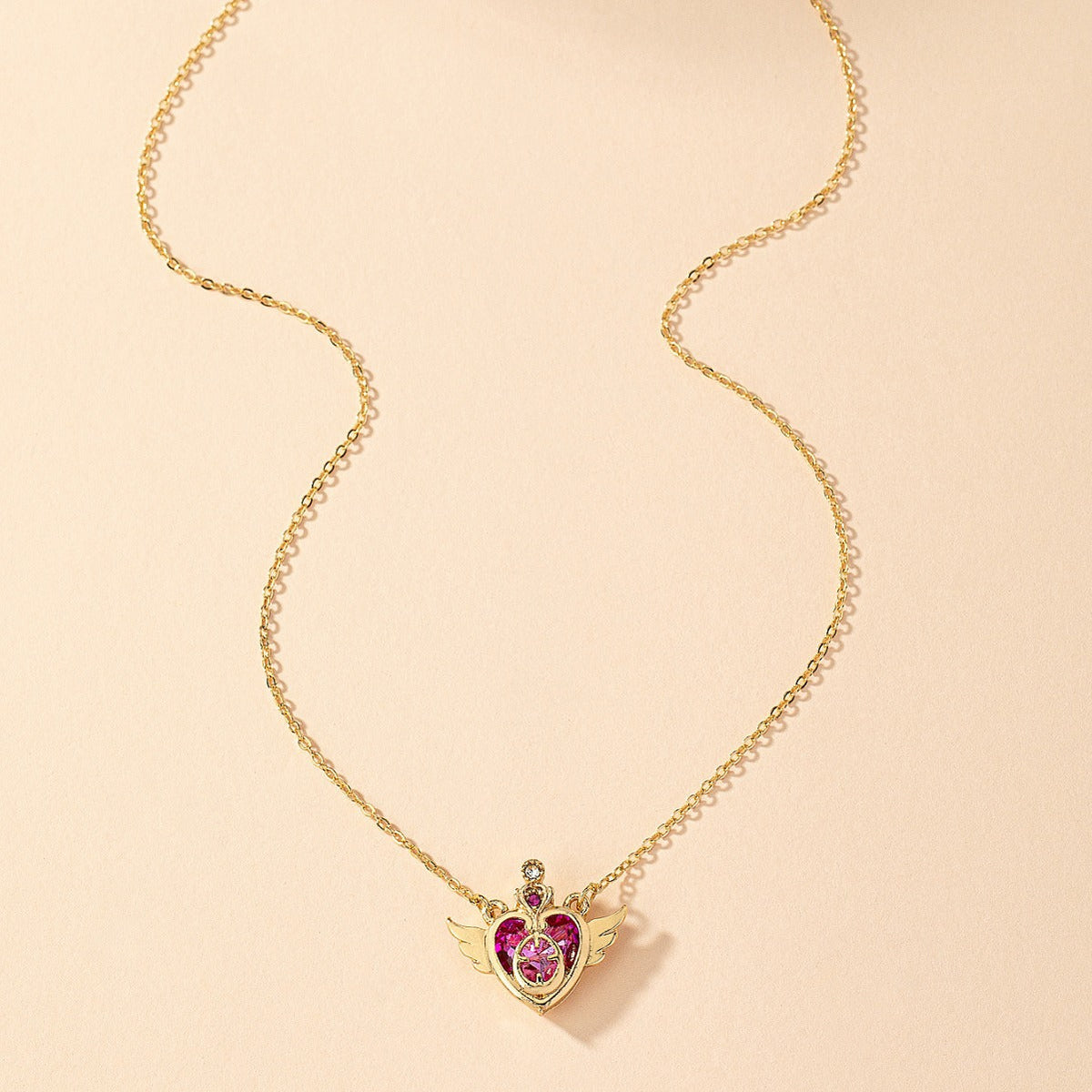 Moon Derivative Cartoon Magic Transformation Stick Female Necklace
