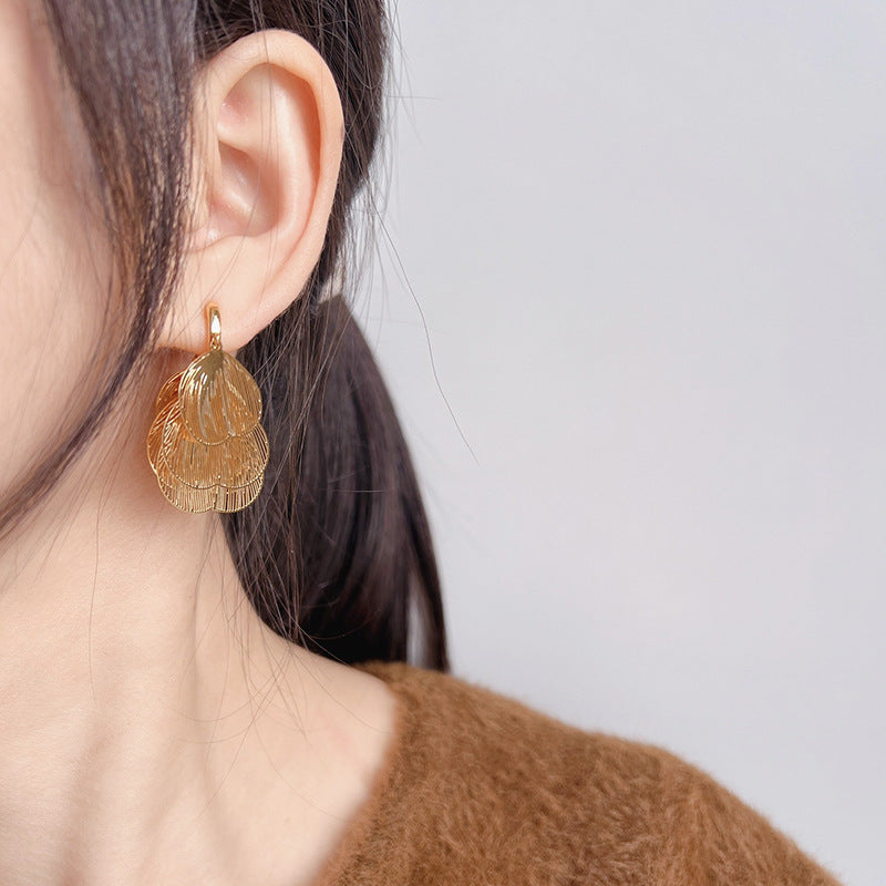Flexible Butterfly Wing Tassel Light Luxury Temperament Love Ear Clip