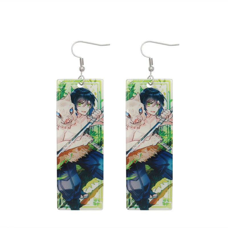 Anime Peripheral No Stove Door Ear Clip Rings