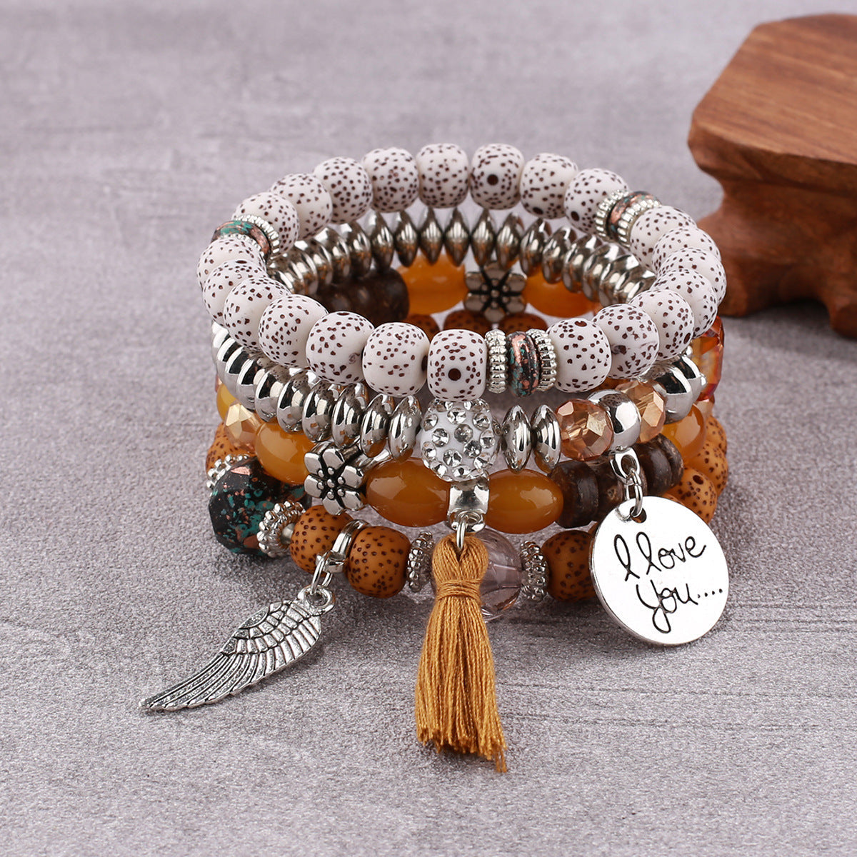 Women's Bohemian Creative Tassel Beaded Fashion Beads Bracelet