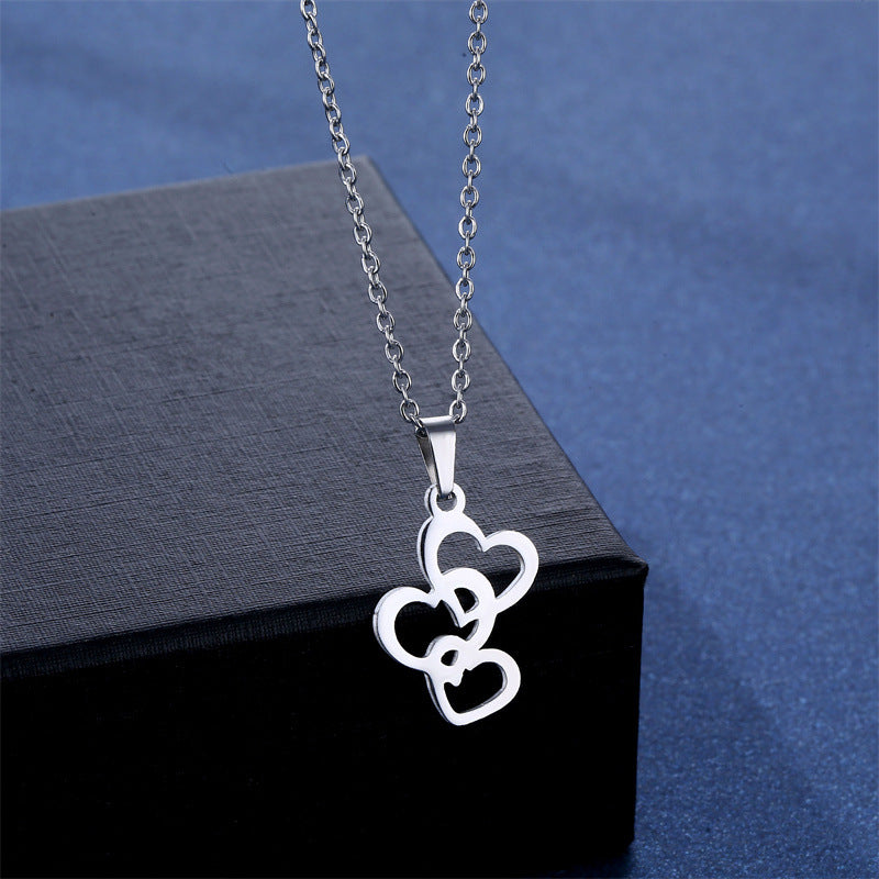 Glossy Suit Sweet Cool Wind Temperament Wild Clavicle Necklaces