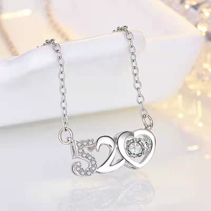 Women's Super Fairy Sweet Cool Water Drop For Light Luxury Minority Necklace