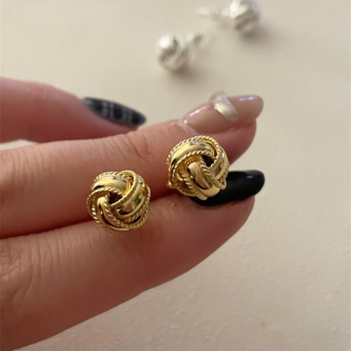 Sweet Temperamental Retro Exquisite Sterling Sier Winding Rings