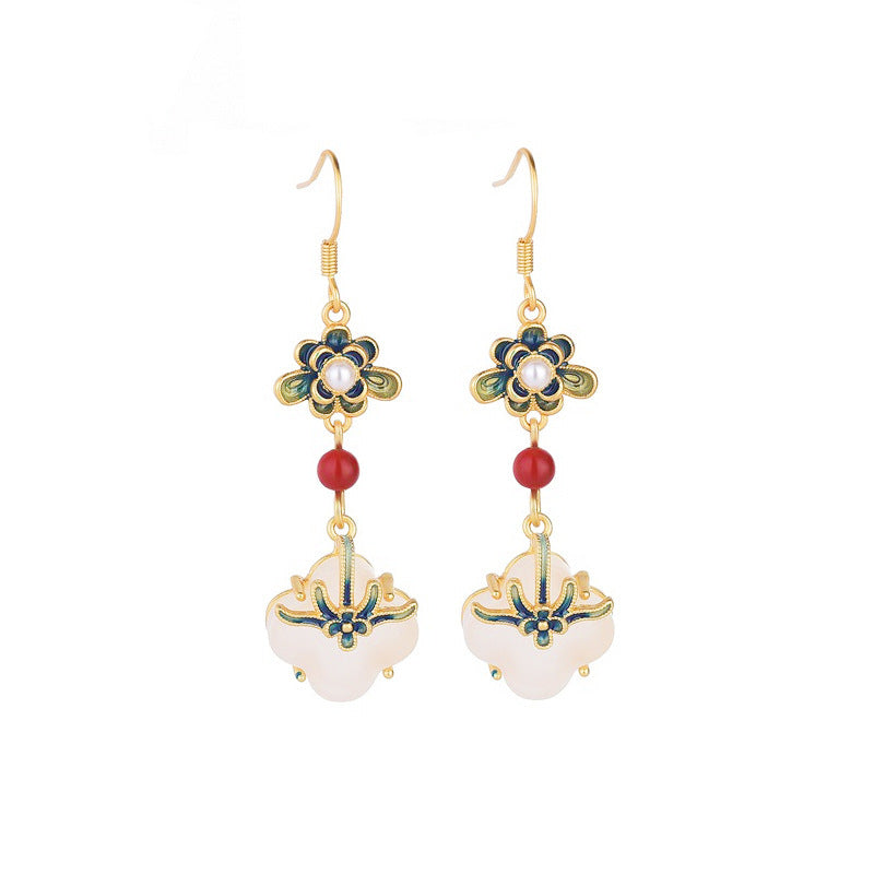 Enamel Glaze Colours Ethnic Style Retro Jewelry Set