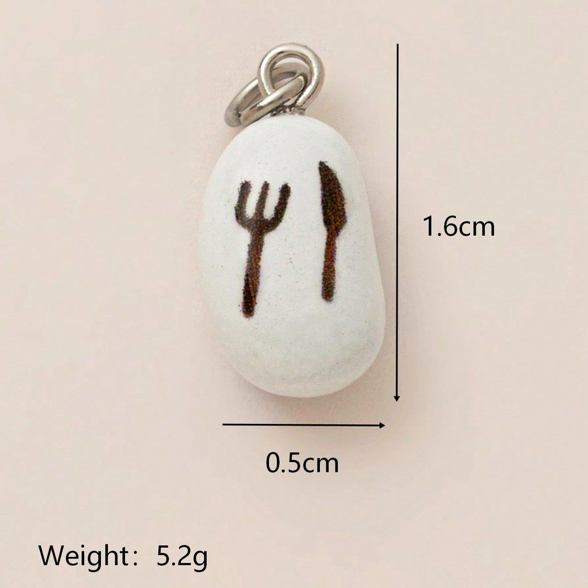 Penguin Flower Mushroom Duck Five-star Small Fish House Music Symbol Pendant