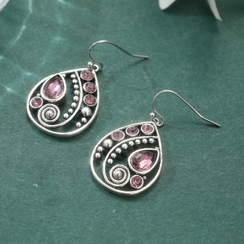 Beautiful Copper Korean Style Simple Geometric Earrings