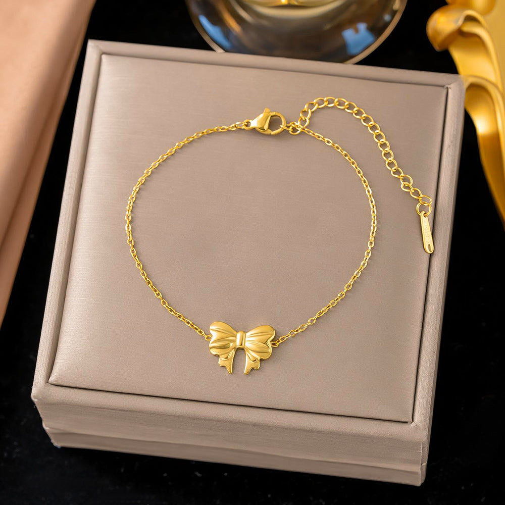Titanium Steel Design Stainless Gold-plated Exquisite Pendants