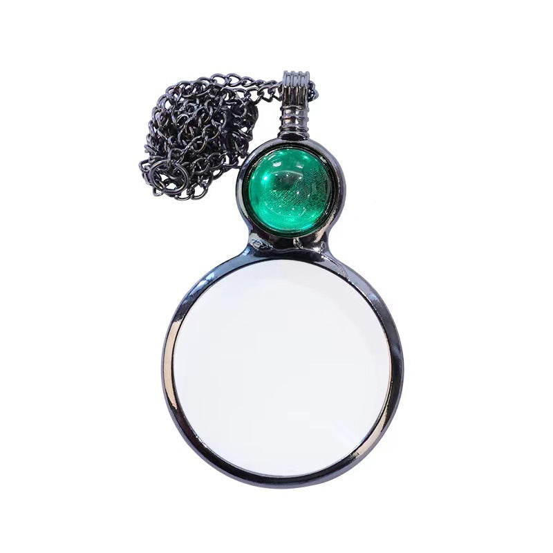 Mother's Day Alloy Magnifying Glass Gift Decorations Decoration Mother Small Pendant