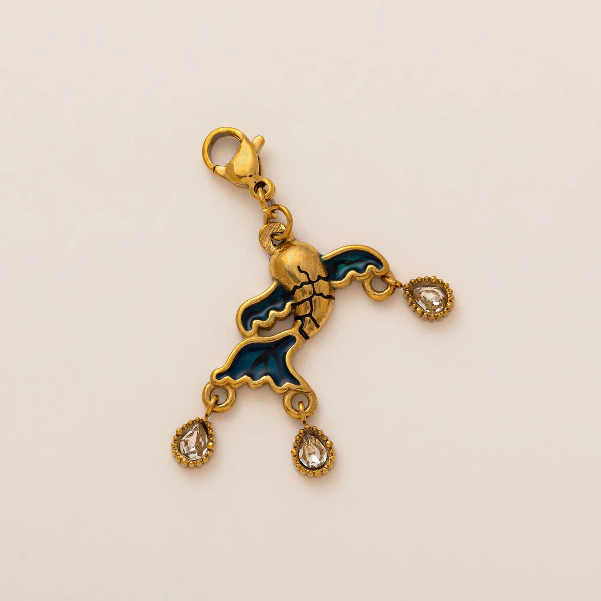 Stainless Steel Ocean Series Parts Furnace Vacuum Plating Gold Pendants