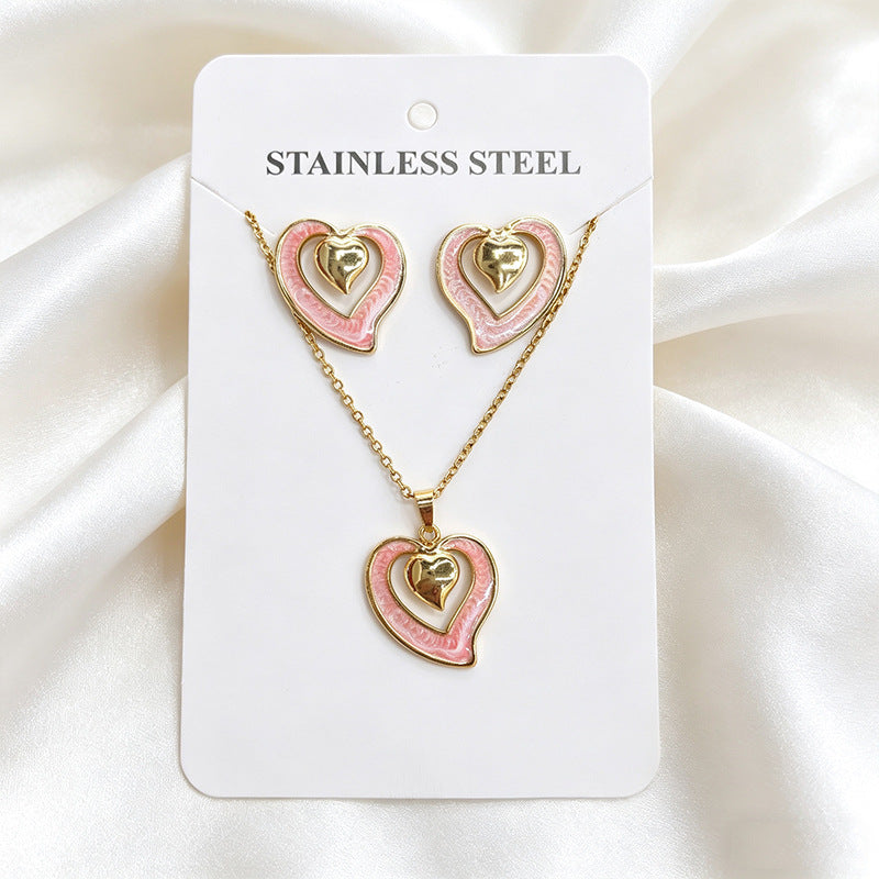 Stainless Steel Enamel Titanium Fashion Personality Necklaces