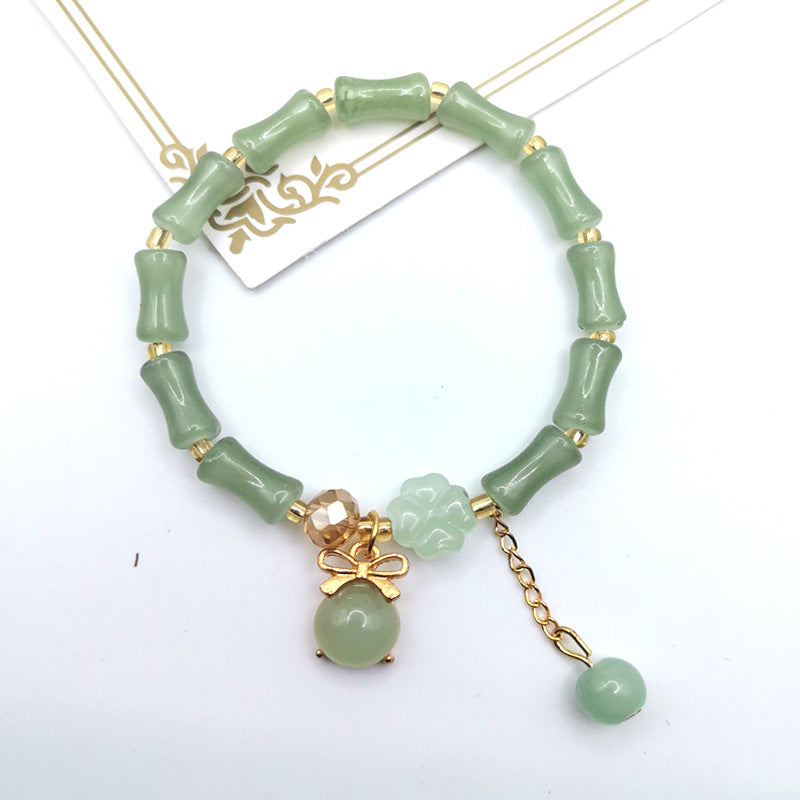 Style Chinese Imitation Aventurine Festival High Blessing Pendants