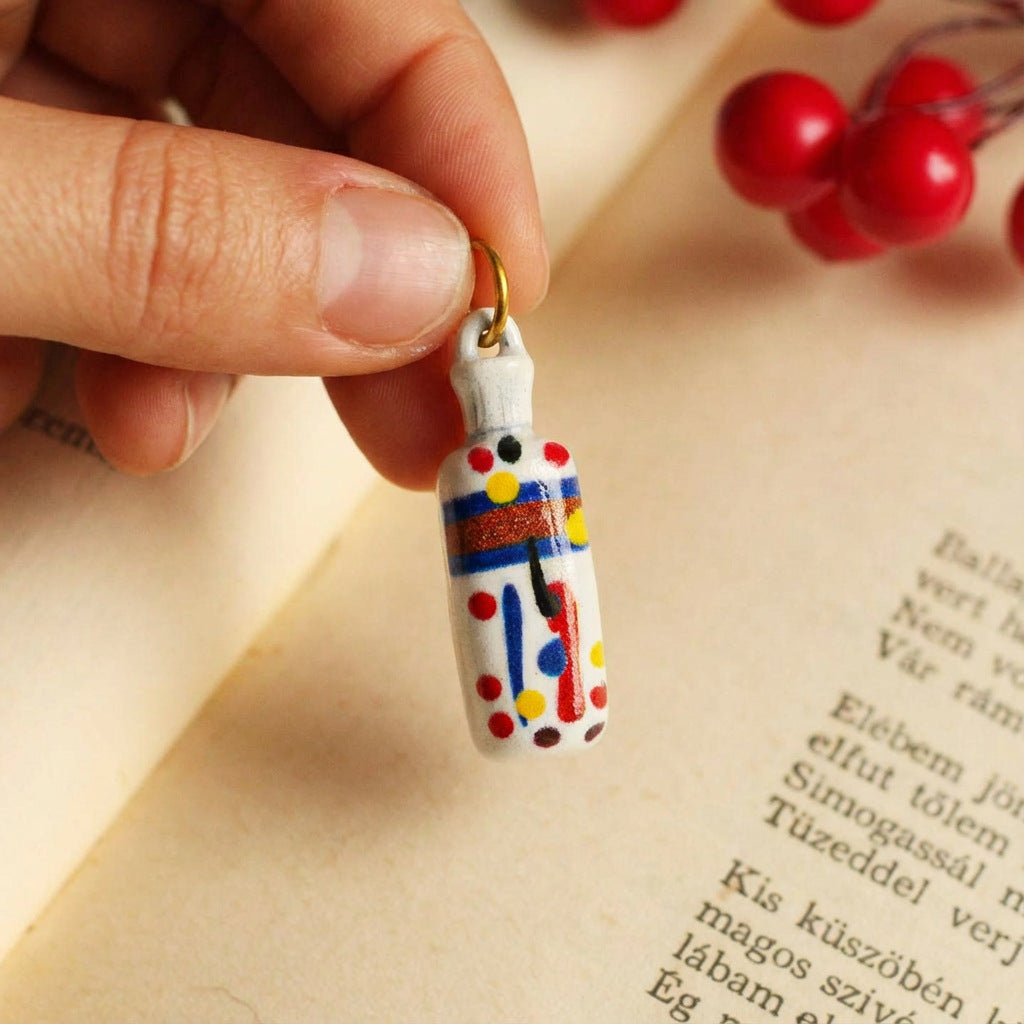 Women's Stainless Steel Strawberry Jam Parts Vacuum Plating Gold In Pendant