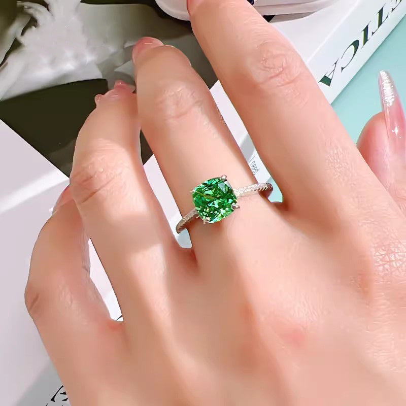 Luxury Emerald Cut With Versatile Including Jewelry Set