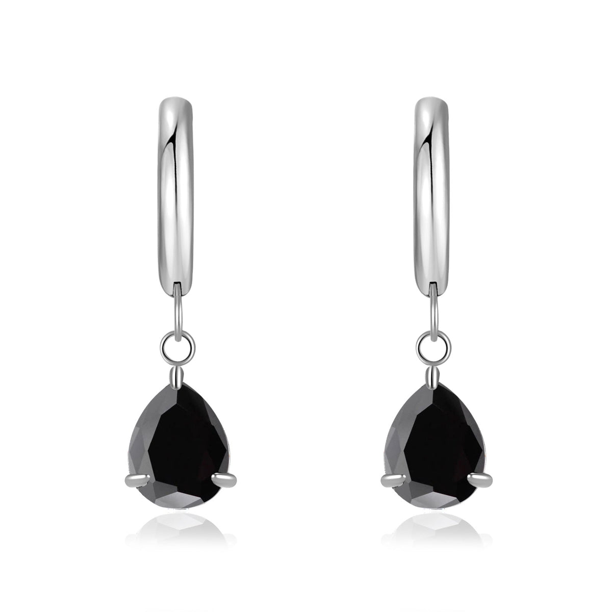 Titanium Steel Zircon Coil Small Ear Earrings