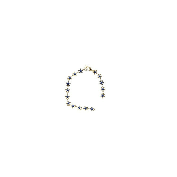 Women's Exquisite Small Flowers Style Design Light Luxury Bracelet