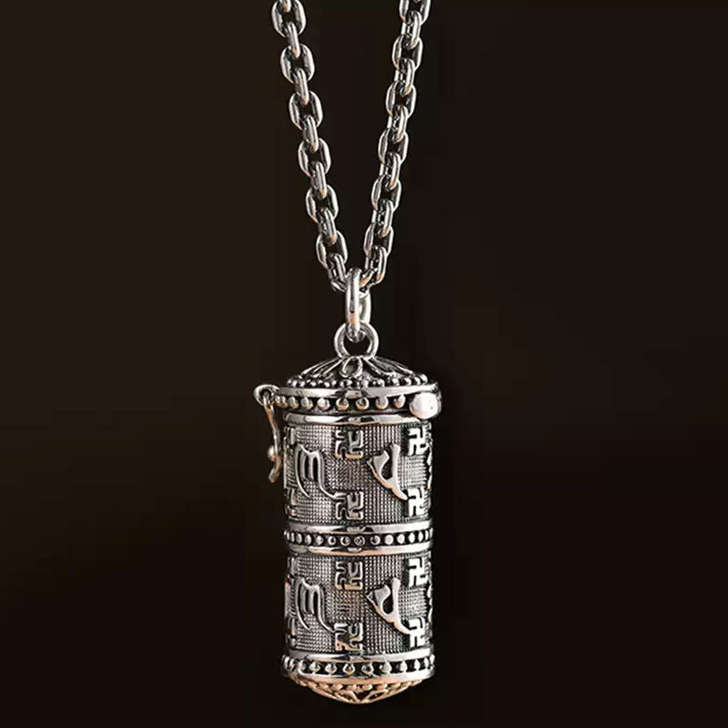 Women's & Men's Words Mantra Fashion Personalized Ethnic Style Niche For Statue Of Pendant
