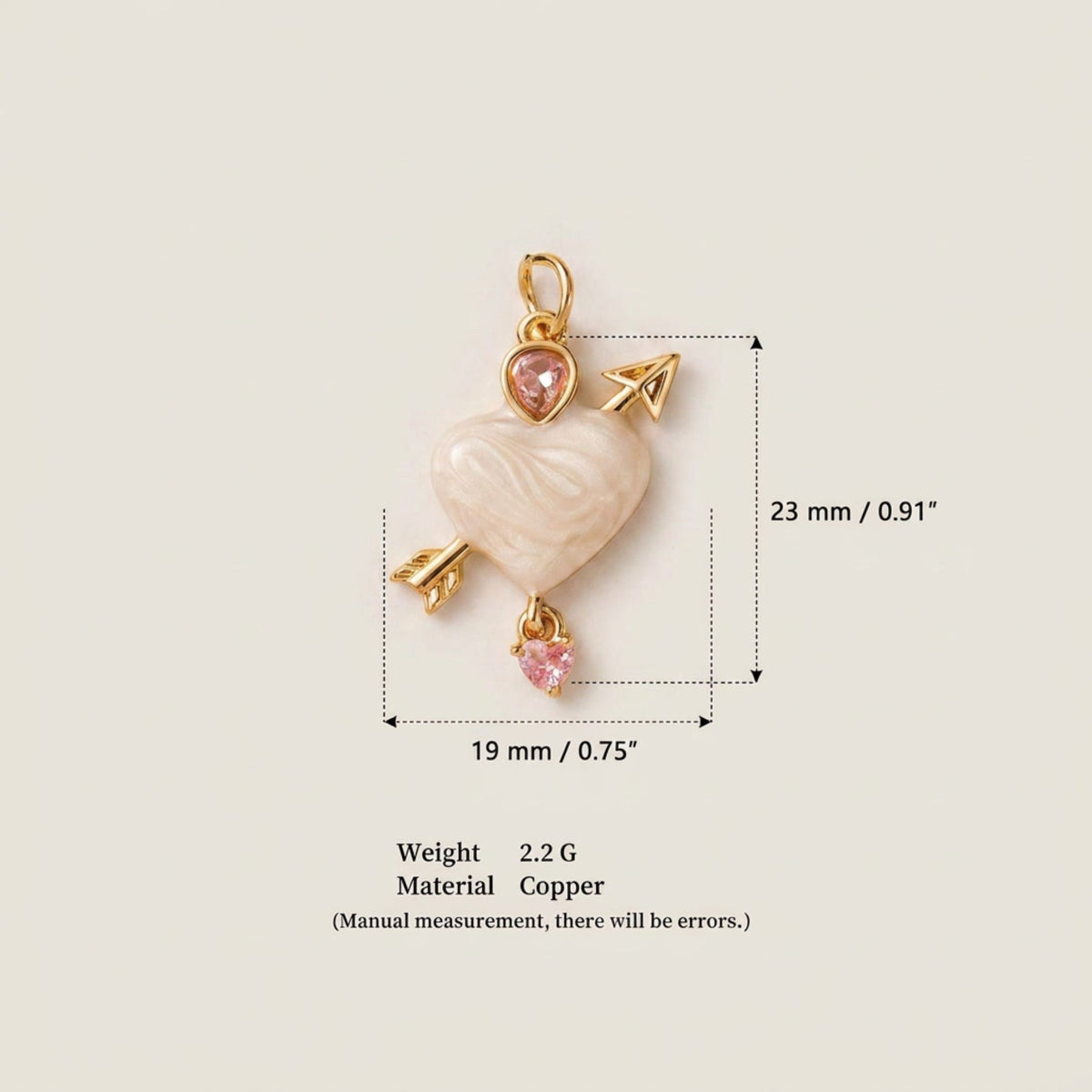 Day Love Bear Dripping Oil Painted Color Pendants