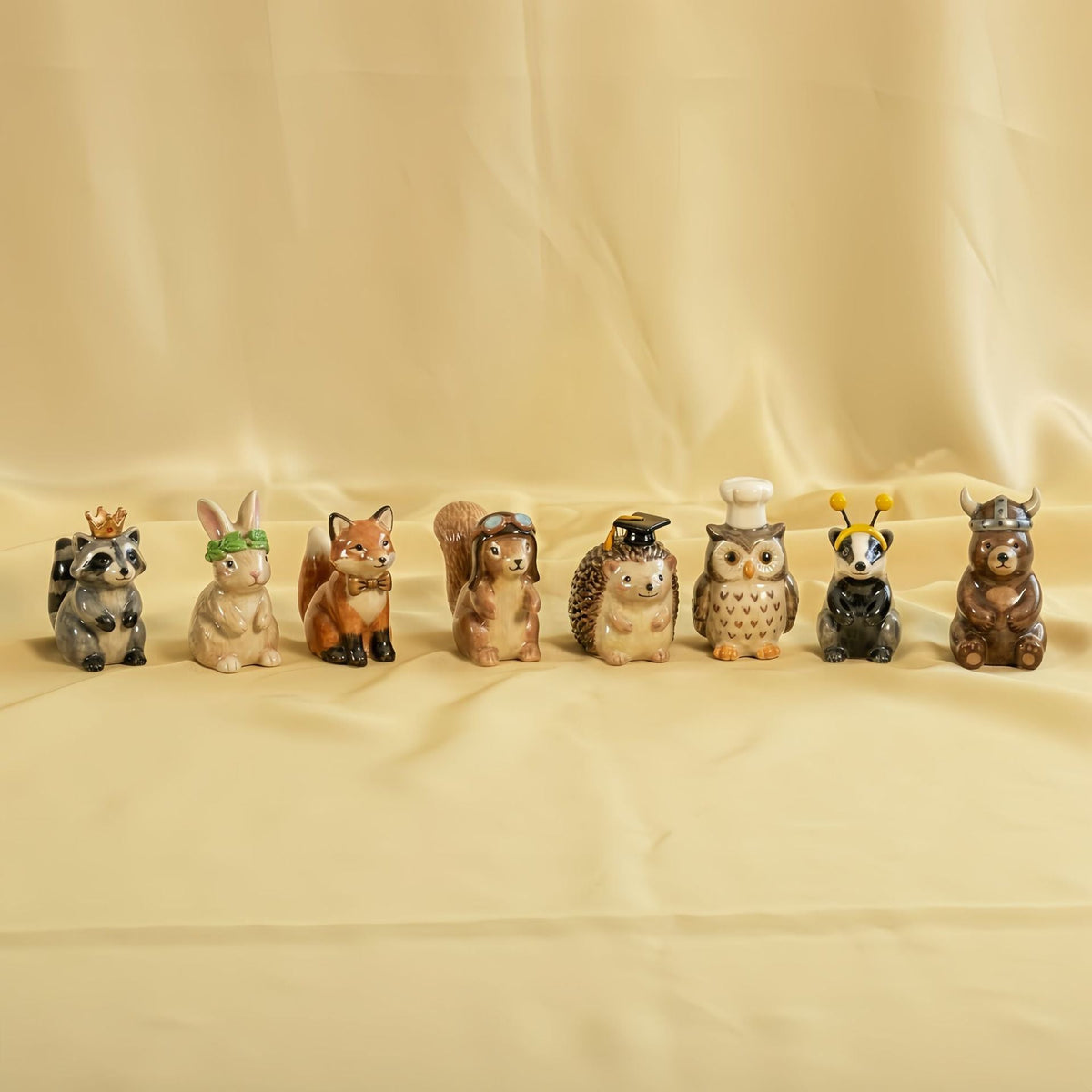 Series Puppy Bear Fruit Drop Oil Color Pendants